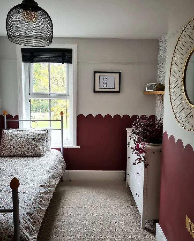 Дизайн в стиле колор-блок с волнами Little Greene Adventurer