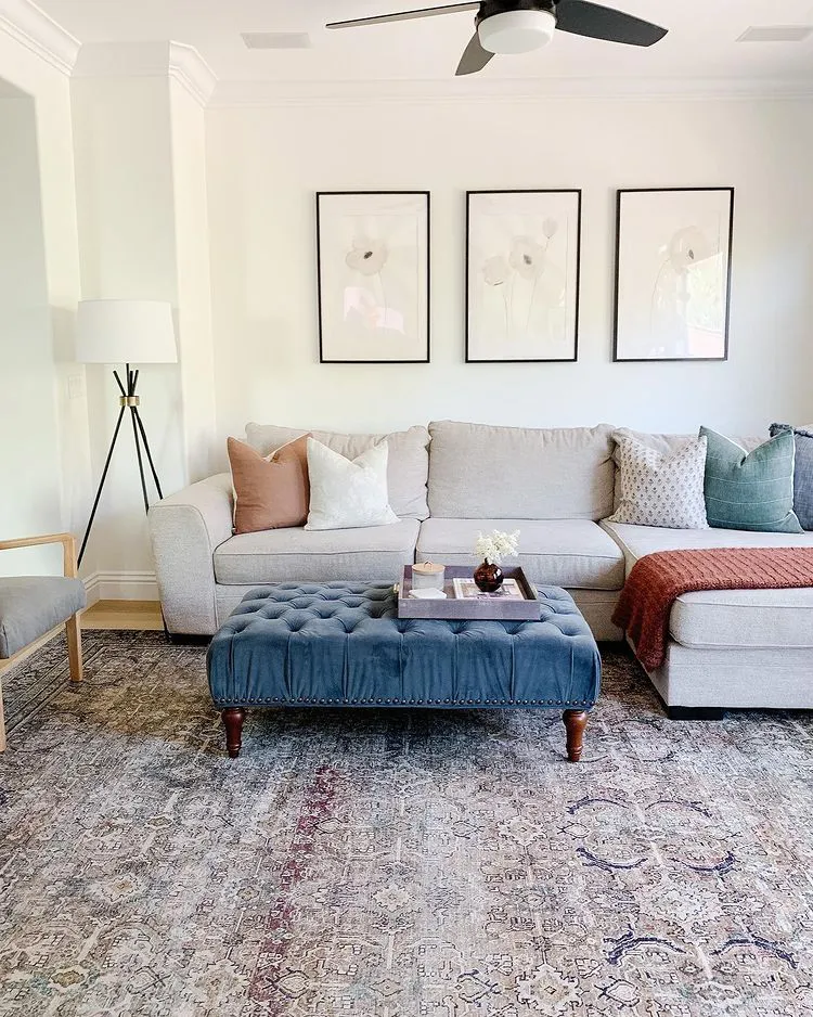 Sherwin Williams SW 7008 Alabaster в интерьере фото