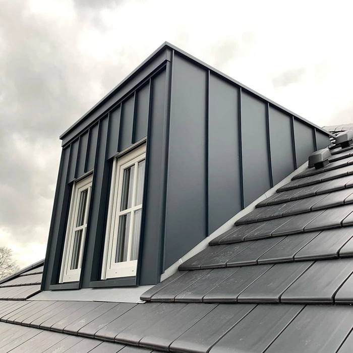 RAL 7016 черный профнастил