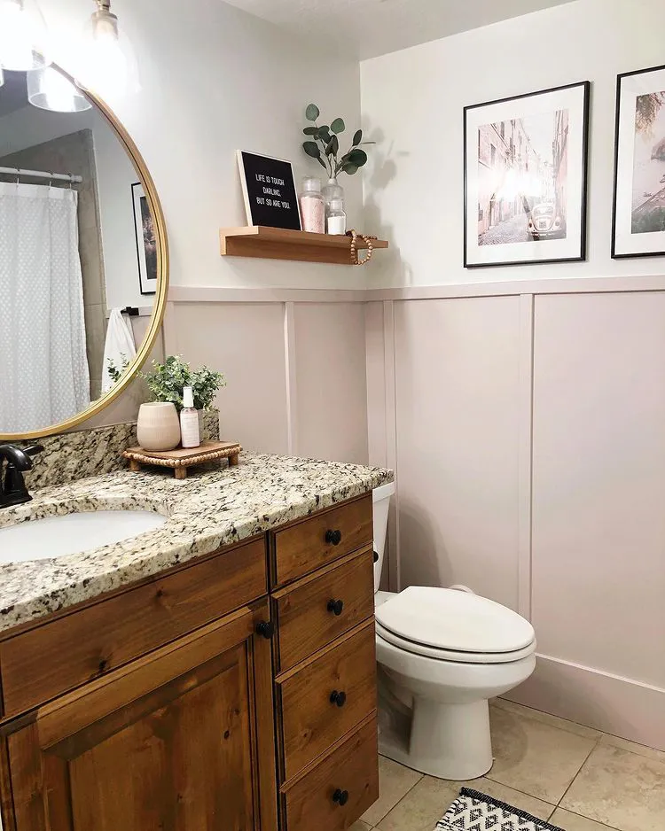 Sherwin Williams SW 6043 Unfussy Beige в интерьере фото