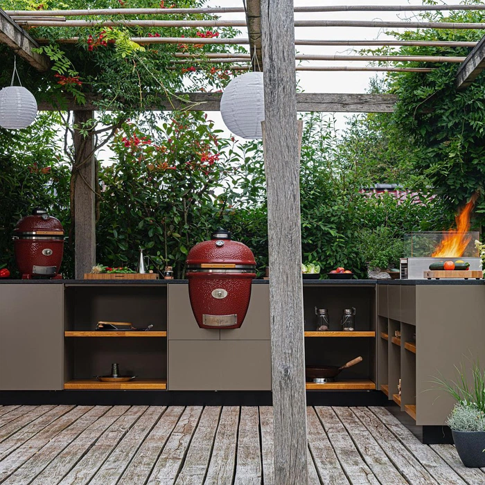 RAL 7006 коричневые крашеные фасады