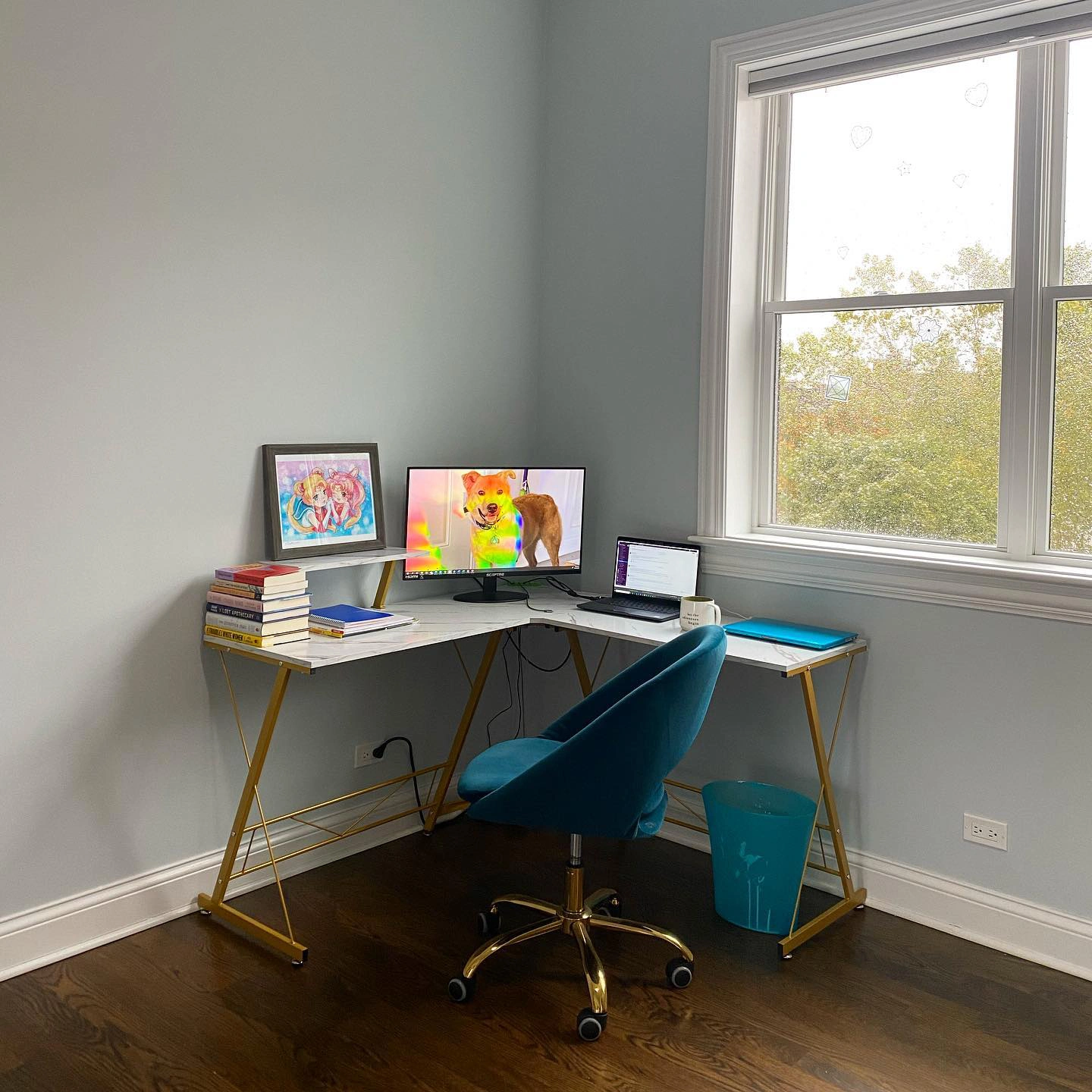 Farrow and Ball 235 Borrowed Light в интерьере фото