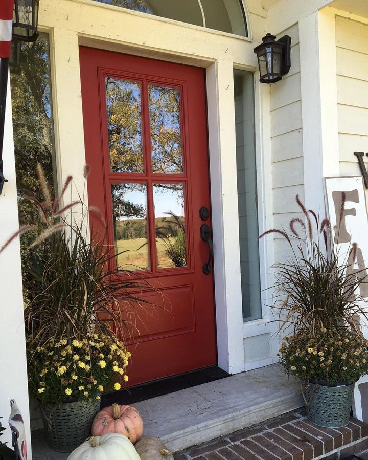 benjamin-moore AF-290 Caliente в интерьере фото