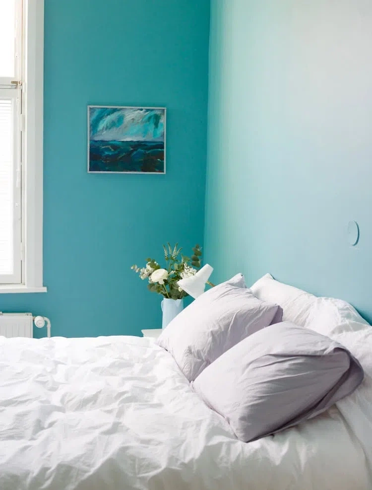 Tikkurila J367 Мозаика в спальной