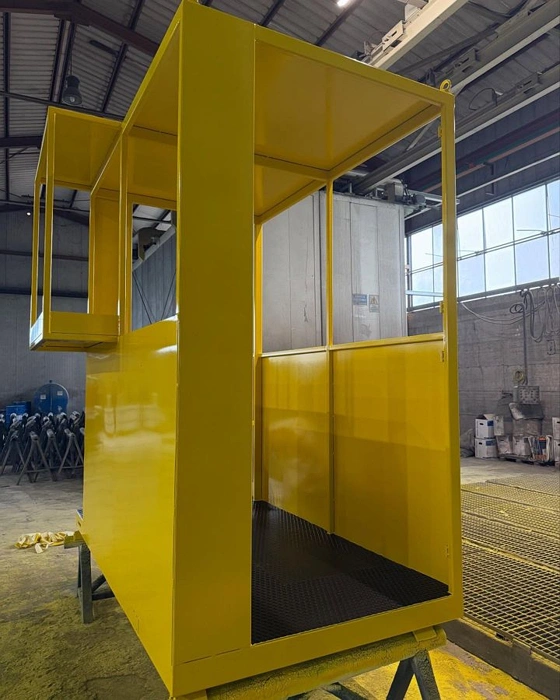 RAL 1021 окрашенная деталь