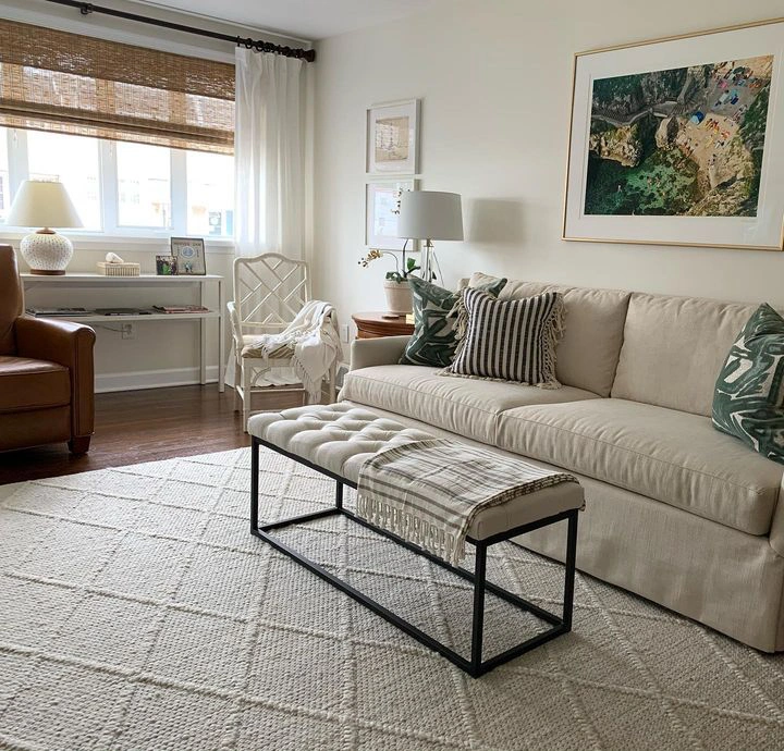 Sherwin Williams SW 7012 Creamy в интерьере фото