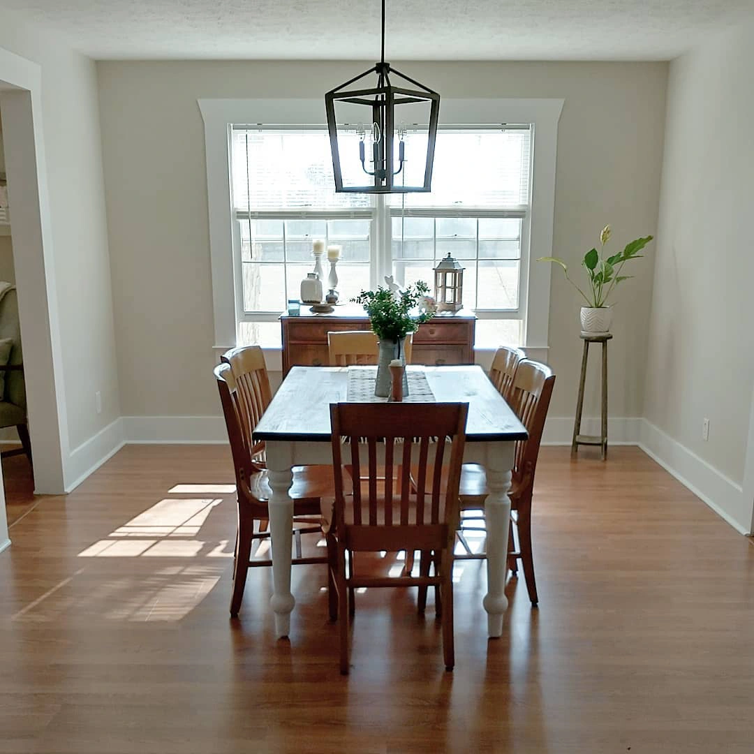 benjamin-moore HC-173 Edgecomb Gray в интерьере фото