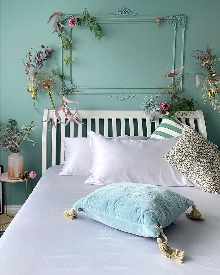Farrow and Ball 82 Dix Blue в интерьере фото