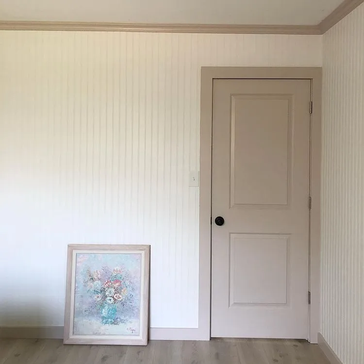 Sherwin Williams SW 6043 Unfussy Beige в интерьере фото