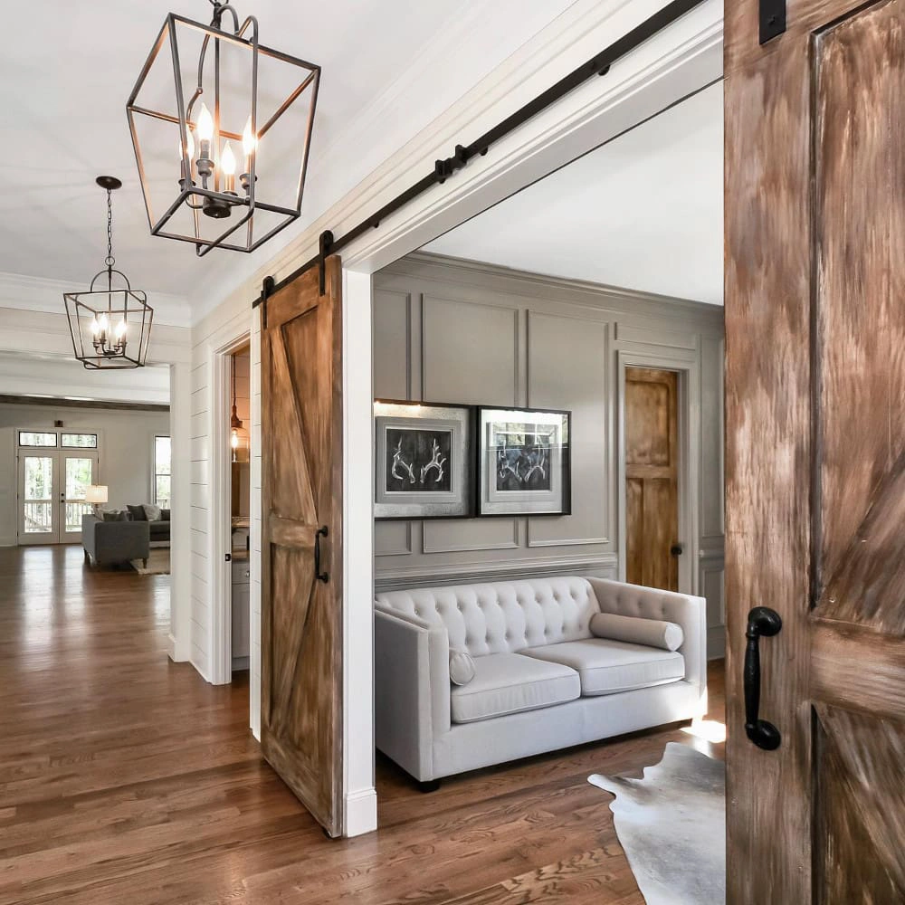 Sherwin Williams SW 7018 Dovetail в интерьере фото