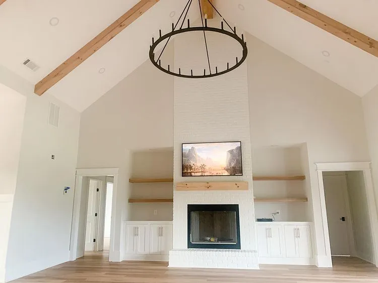 Sherwin Williams SW 9166 Drift of Mist в интерьере фото