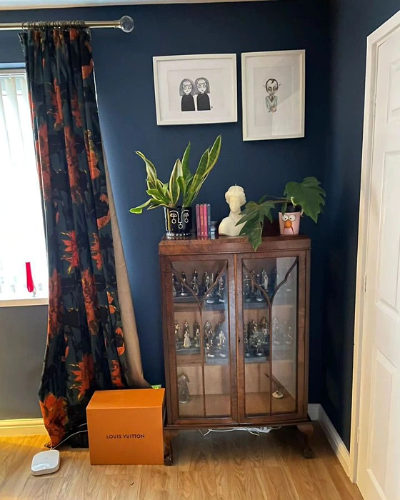 Синий цвет в интерьере Dulux Breton Blue 30BB 10/112