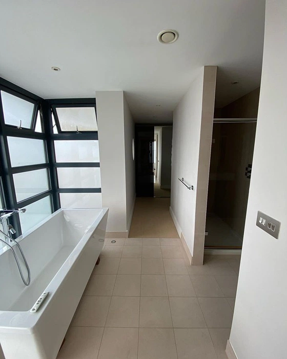 Dulux Khaki Mists 5 30YY 69/048 в ванной