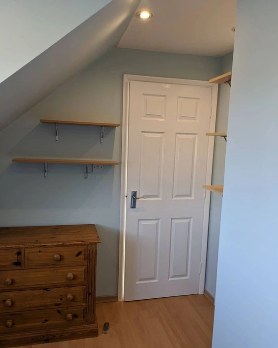 Голубой цвет Dulux Peppermint Candy в интерьере фото