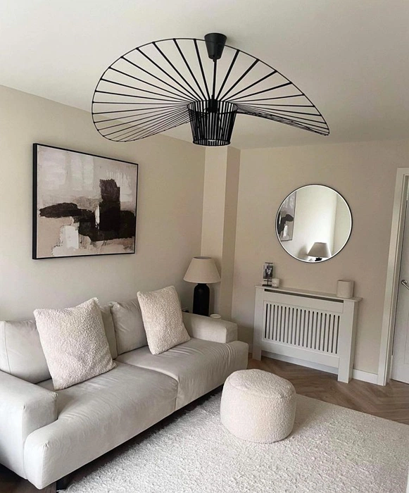 Гостиная сканди Dulux Summer Linen 30YY 79/053