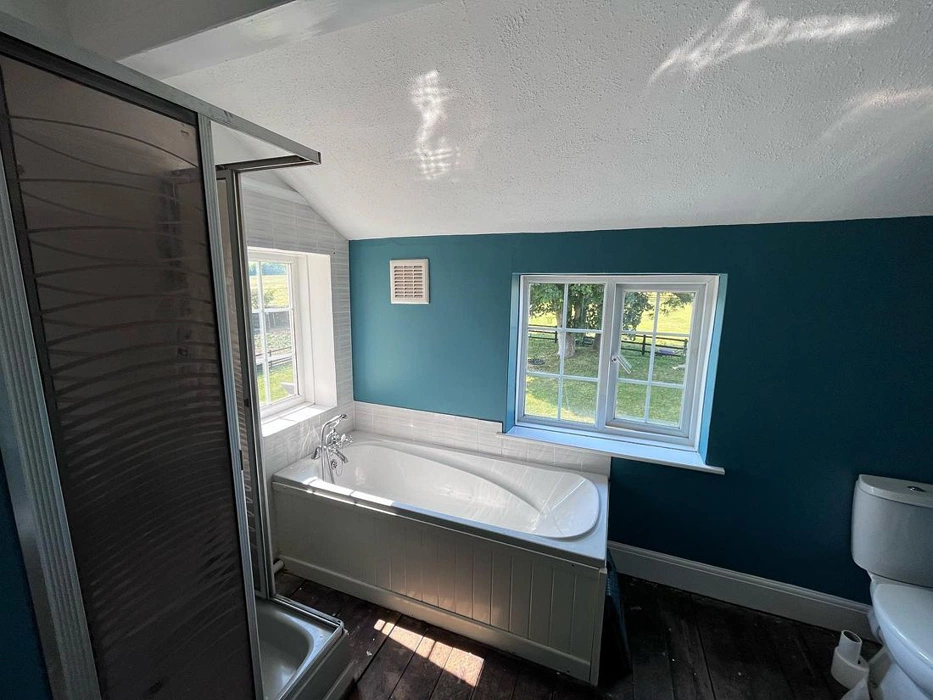 Dulux Teal Voyage 10BG 21/141 на стенах