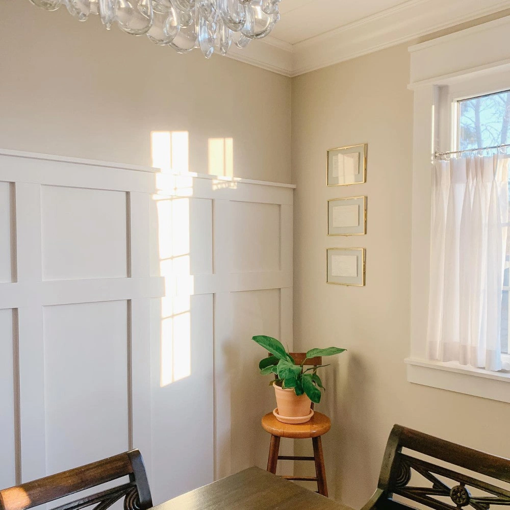 benjamin-moore HC-173 Edgecomb Gray в интерьере фото