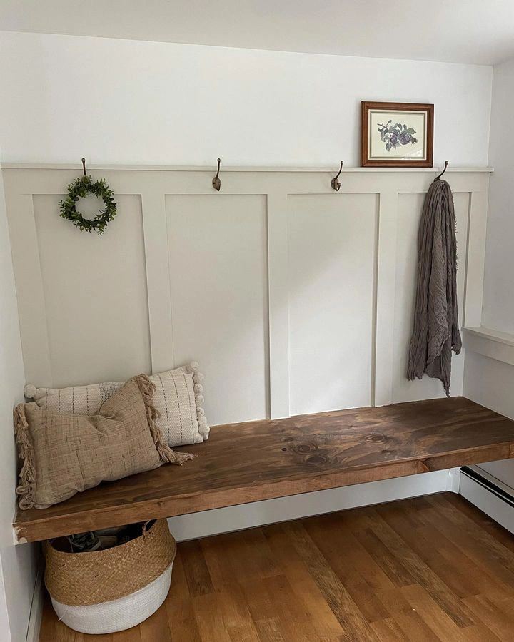 benjamin-moore HC-173 Edgecomb Gray в интерьере фото