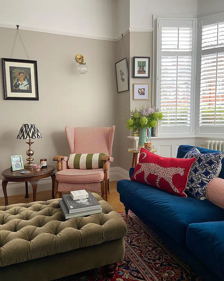 Традиционный интерьер в эдвардианском стиле Greige