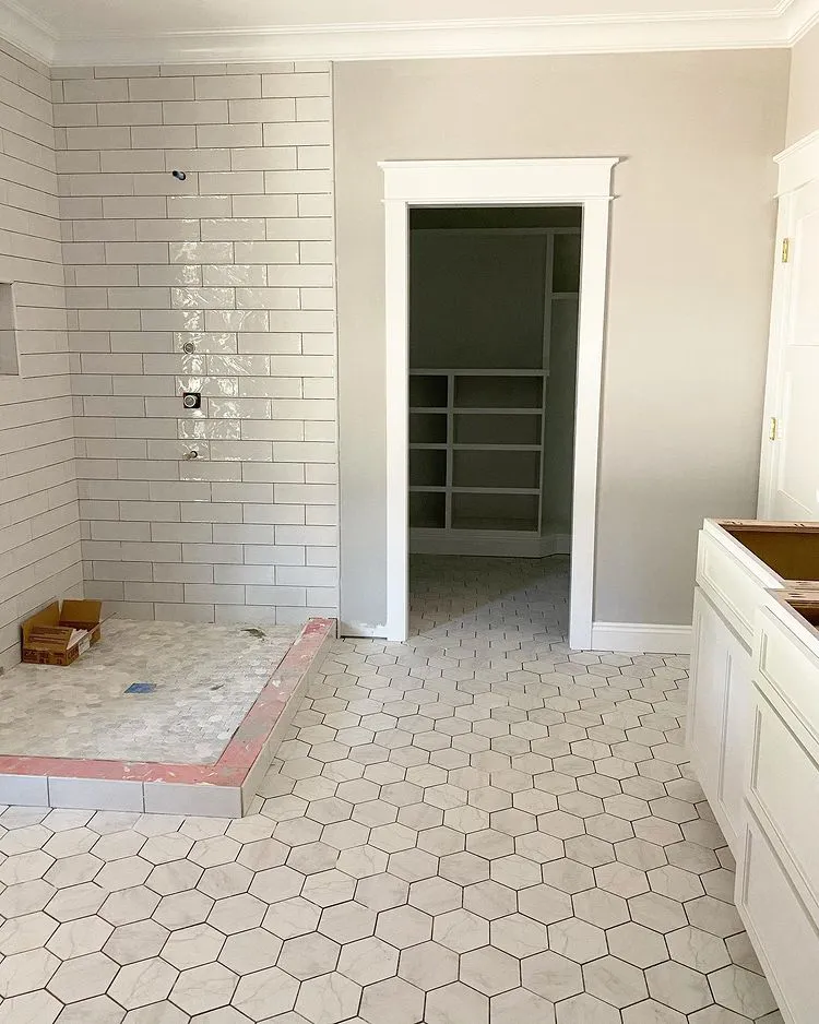 Sherwin Williams SW 0055 Light French Gray в интерьере фото