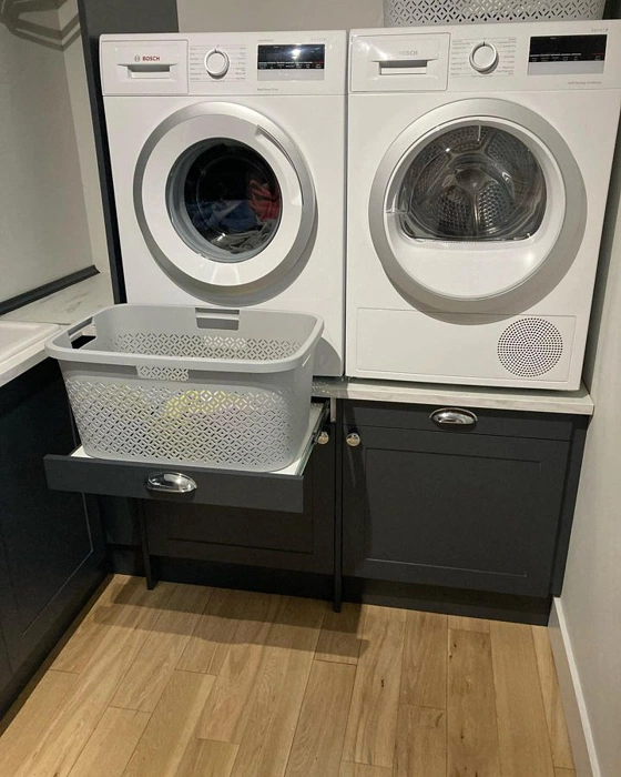 Graphite grey RAL 7024 в постирочной