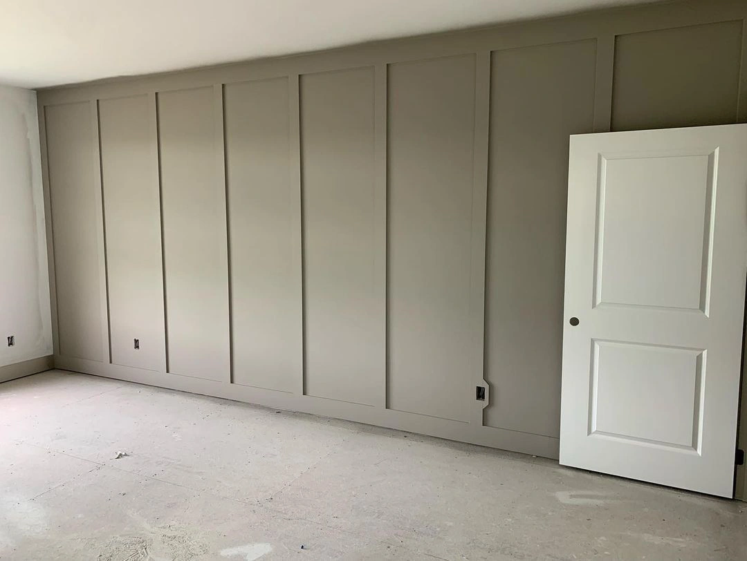 Sherwin Williams SW 7640 Fawn Brindle в интерьере фото