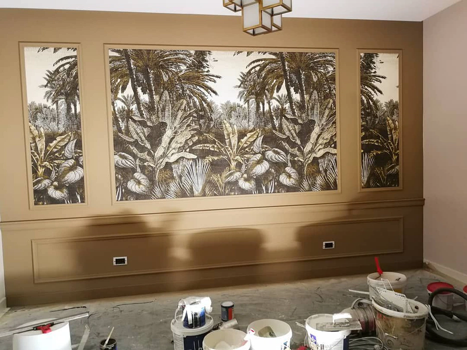 RAL 1019 в интерьере