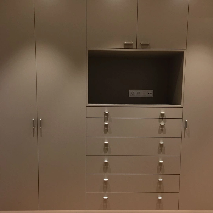 RAL 1019 бежевый шкаф