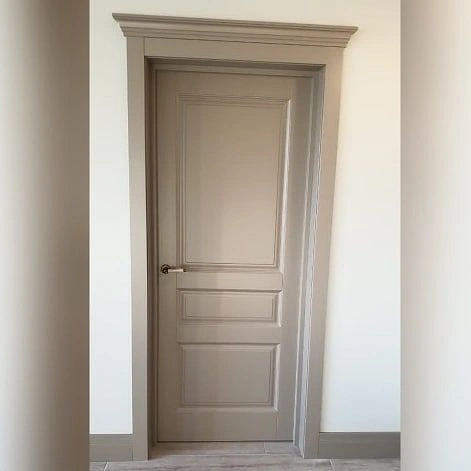 RAL 1019 бежевая дверь