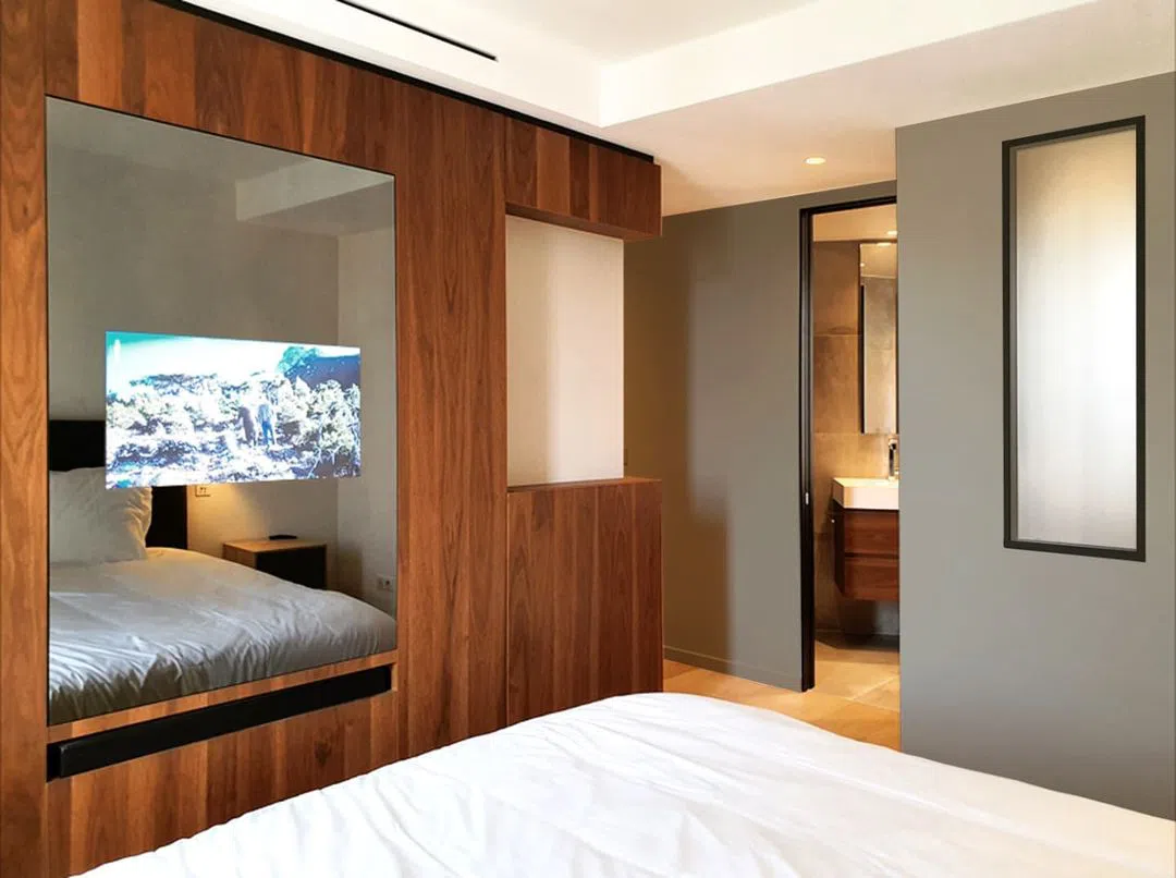 Спальная greige Farrow and Ball Hardwick White 5 фото