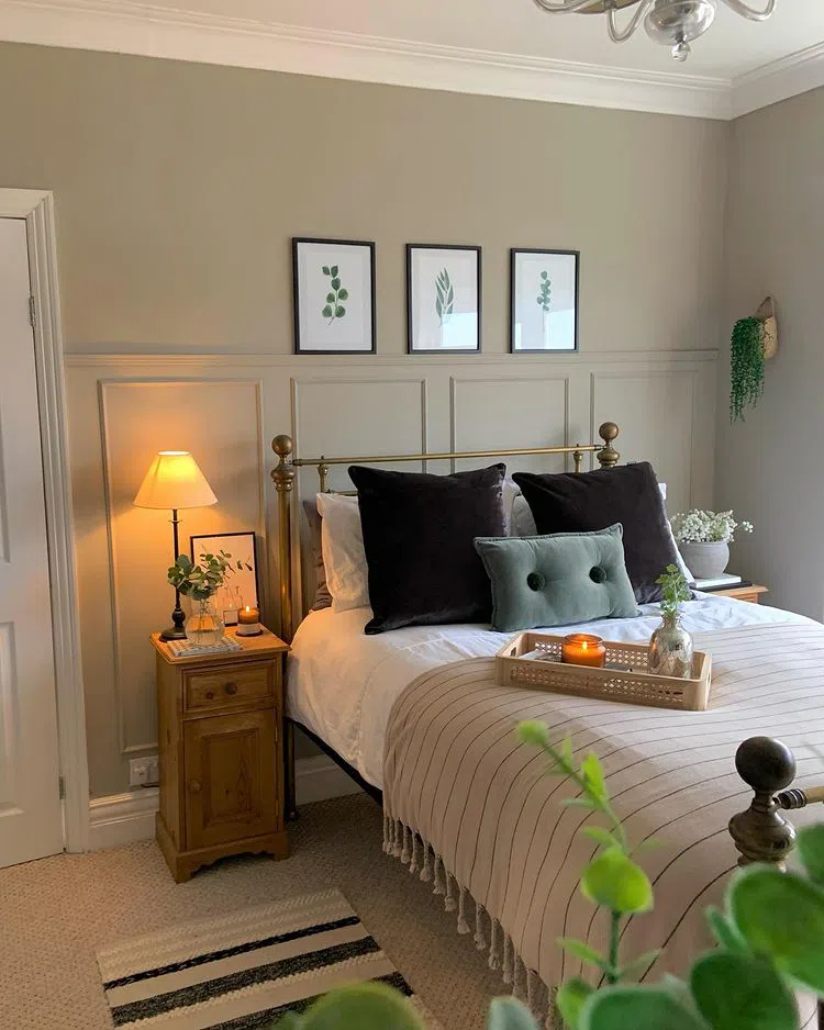 Фото цвета Farrow and Ball Hardwick White. в интерьере