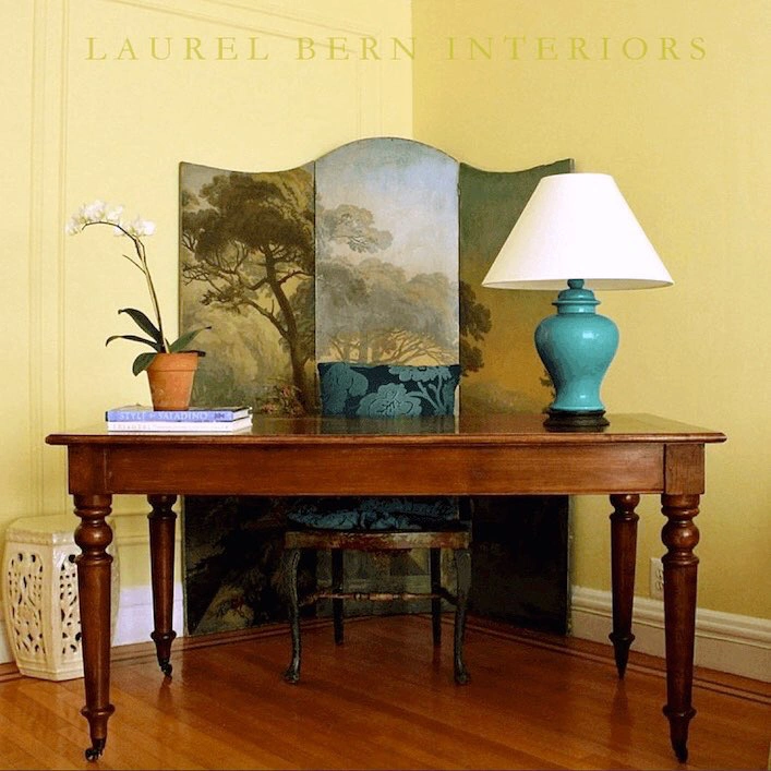 Benjamin Moore HC-4 Hawthorne Yellow в интерьере фото