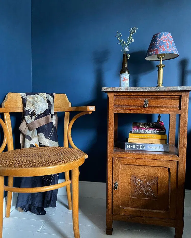 Ремонт в квартире с цветом Little Greene Hicks Blue