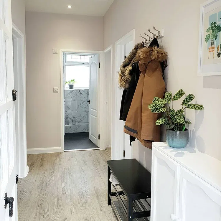 Бежевый коридор в скандинавском стиле Natural Taupe 3