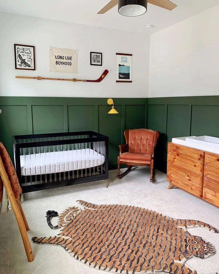 benjamin-moore CC-630 Backwoods в интерьере фото