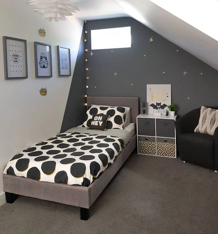 Dulux 00NN 25/000 Urban Obsession в интерьере фото