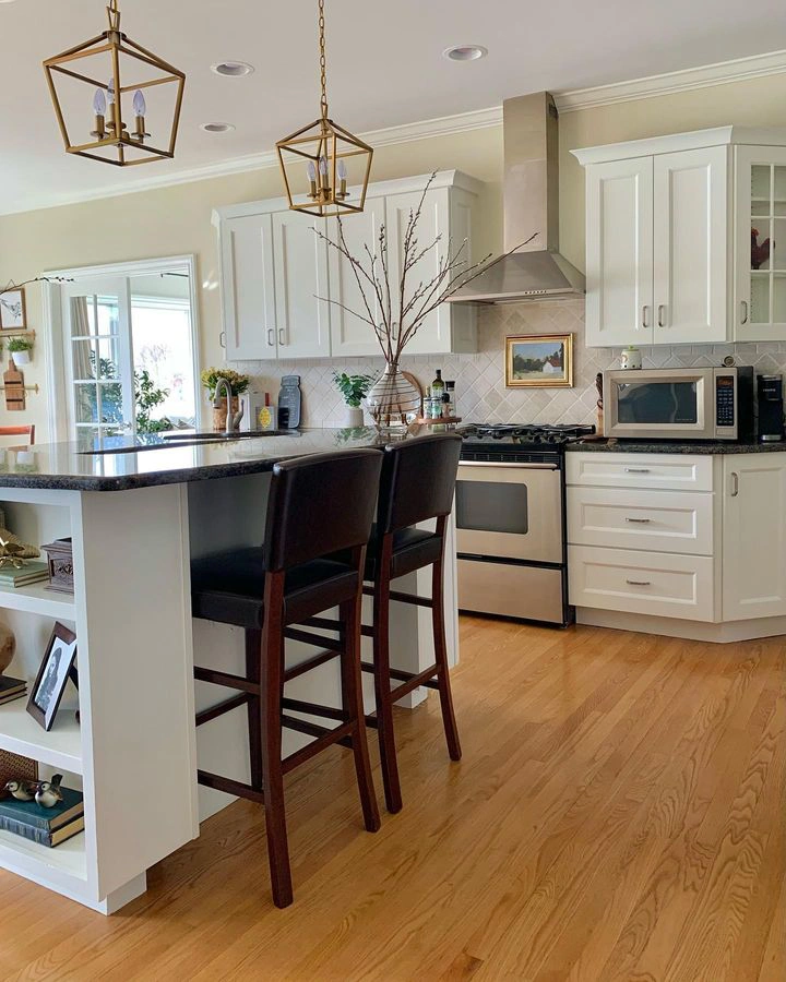 benjamin-moore HC-173 Edgecomb Gray в интерьере фото