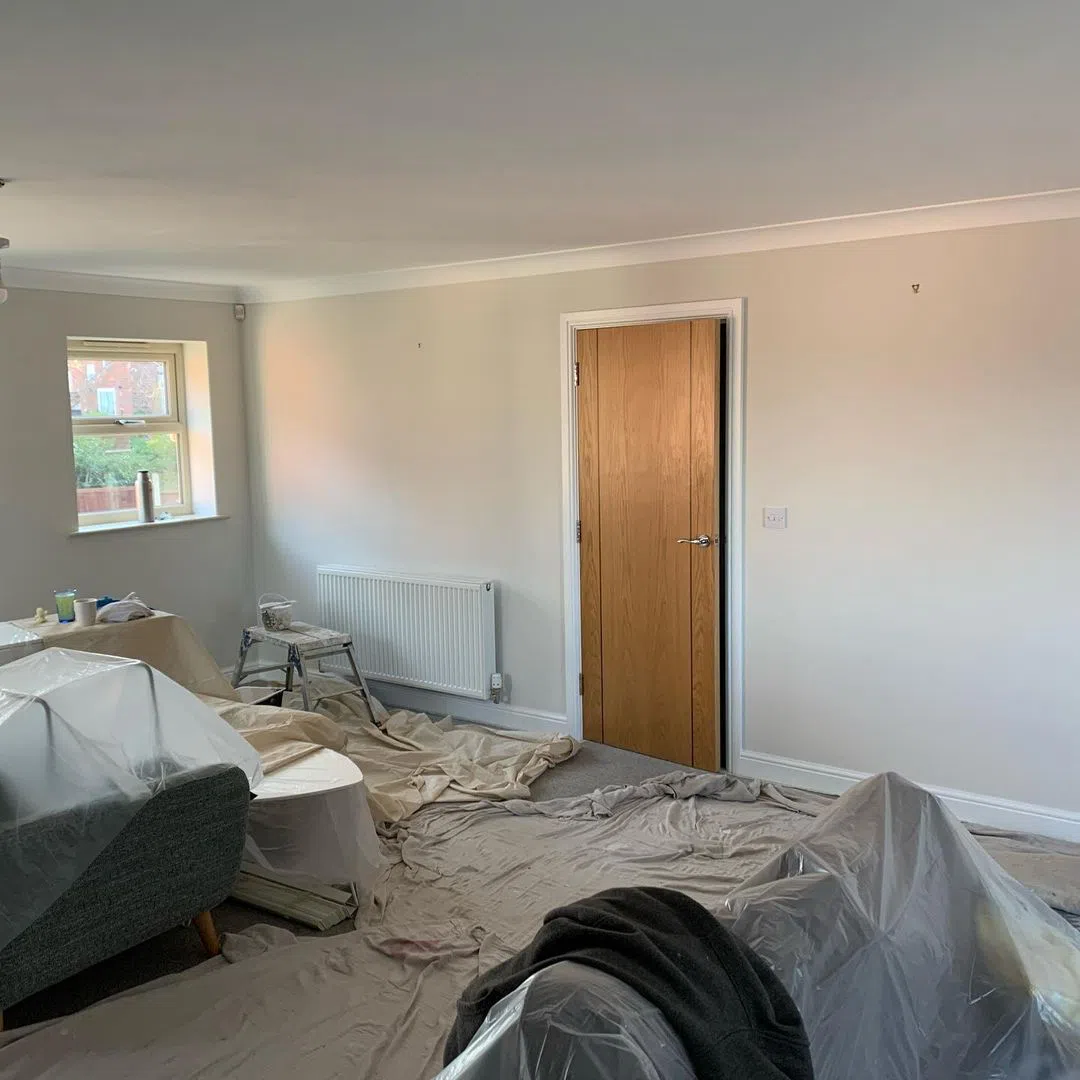 Little Greene Rolling Fog Pale в интерьере