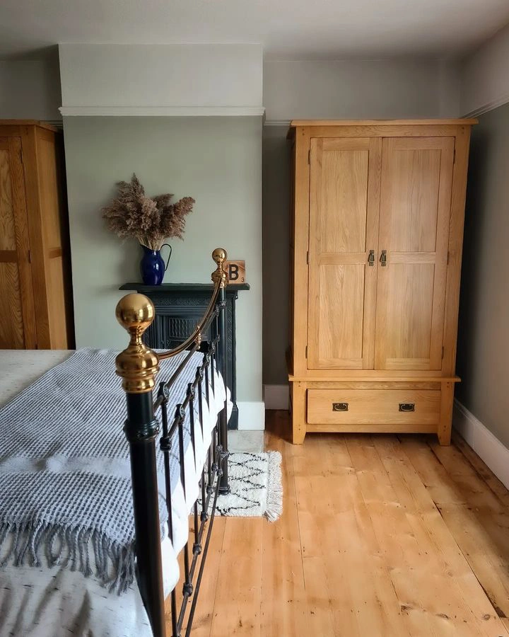 Little Greene 291 North Brink Grey в интерьере фото