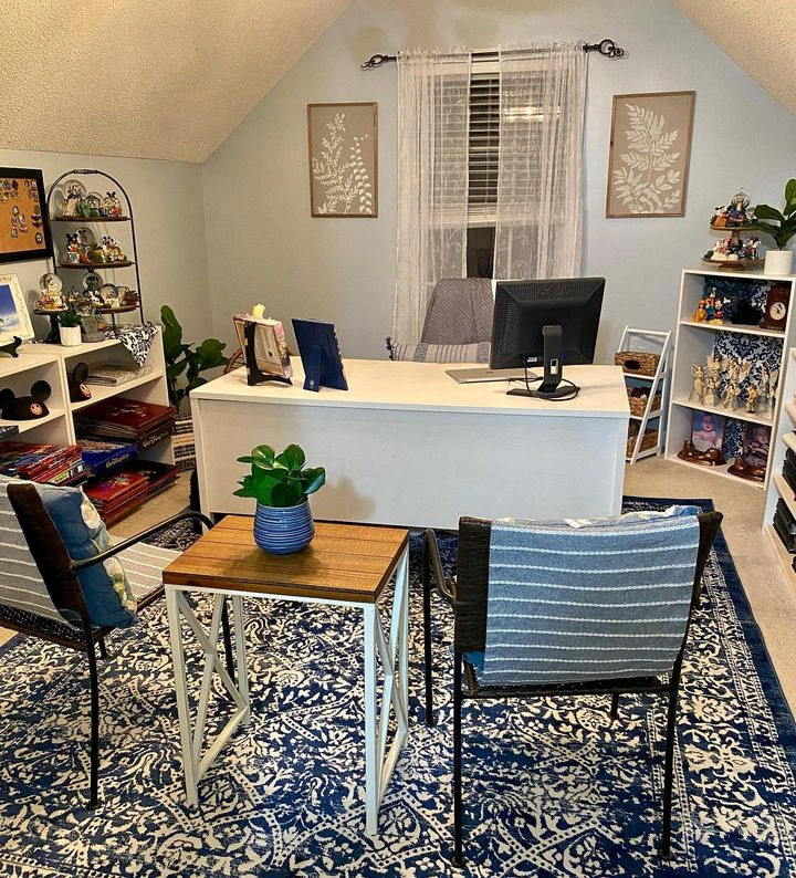 Sherwin Williams SW 6246 North Star в интерьере фото