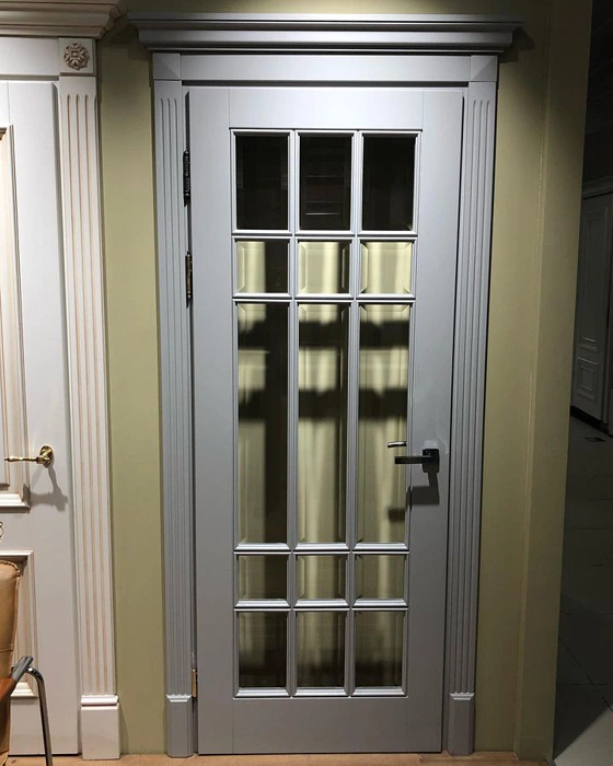 RAL 7036 межкомнатная дверь