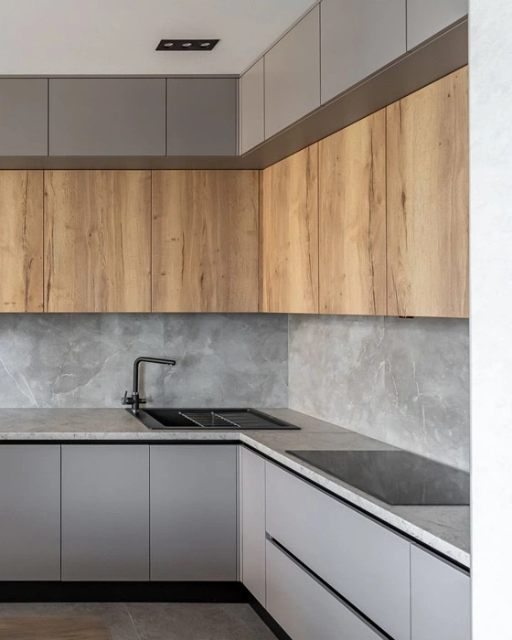 RAL 7036 серые фасады 