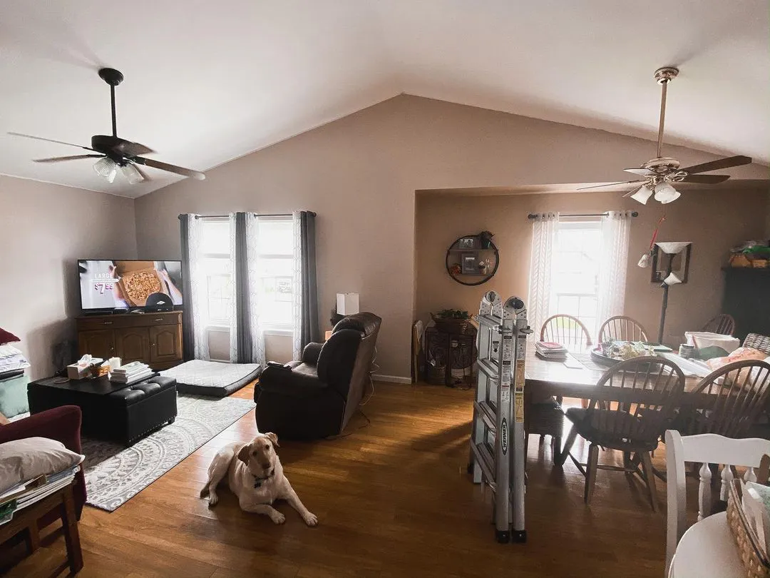 Sherwin Williams SW 6100 Practical Beige в интерьере фото