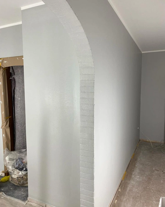 Серый цвет RAL 7035 в интерьере