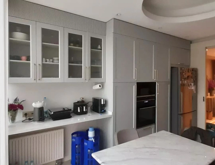 RAL 7035 на кухне