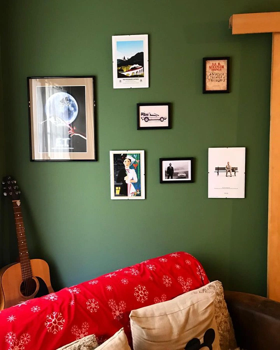 RAL 6011 в интерьере