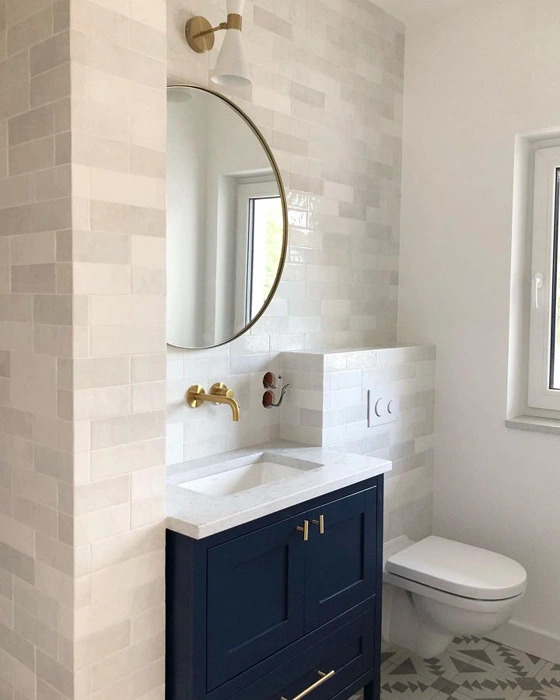 RAL 5003 тумба под раковину