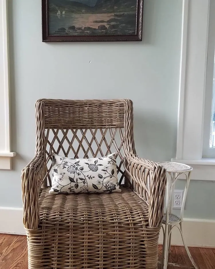 Sherwin Williams SW 6204 Sea Salt в интерьере фото