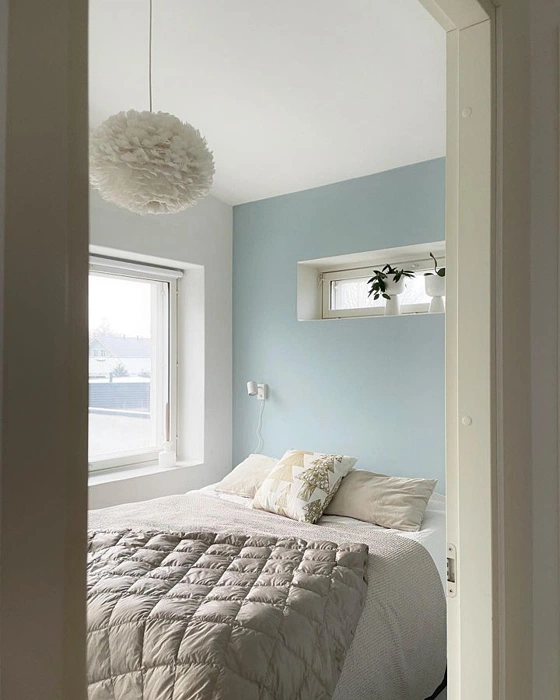 Tikkurila Секрет X438 в спальне