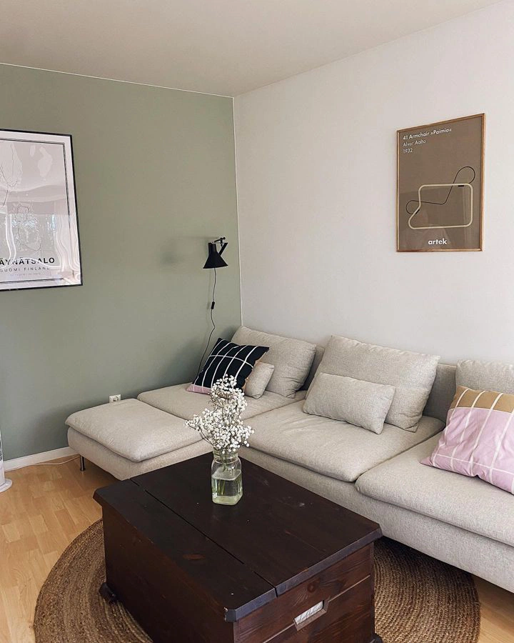 Tikkurila Serpentine V447 стены